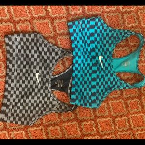 TWO PACK! NIKE PRO SPORTS BRAS.